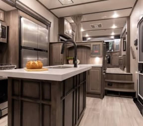 Furnished camper rental at Lake Sch-Nepp-A-Ho