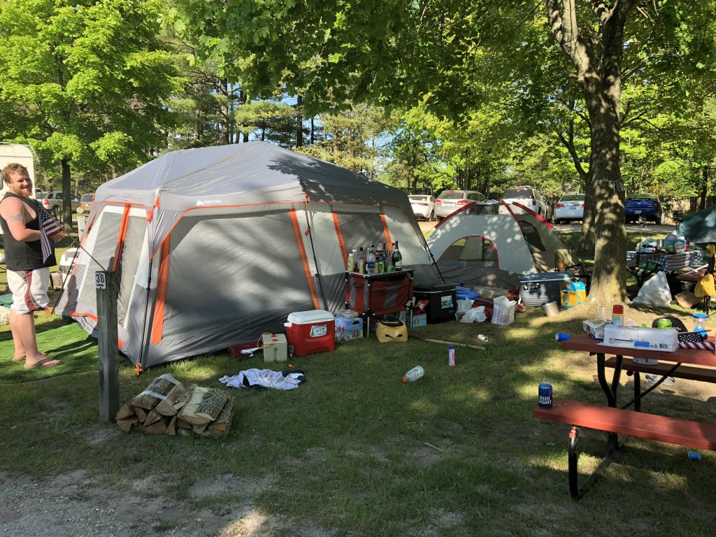 Campground scene