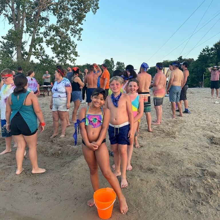 Campground activity