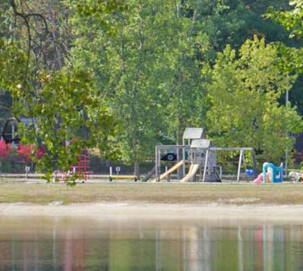 Beach and playground